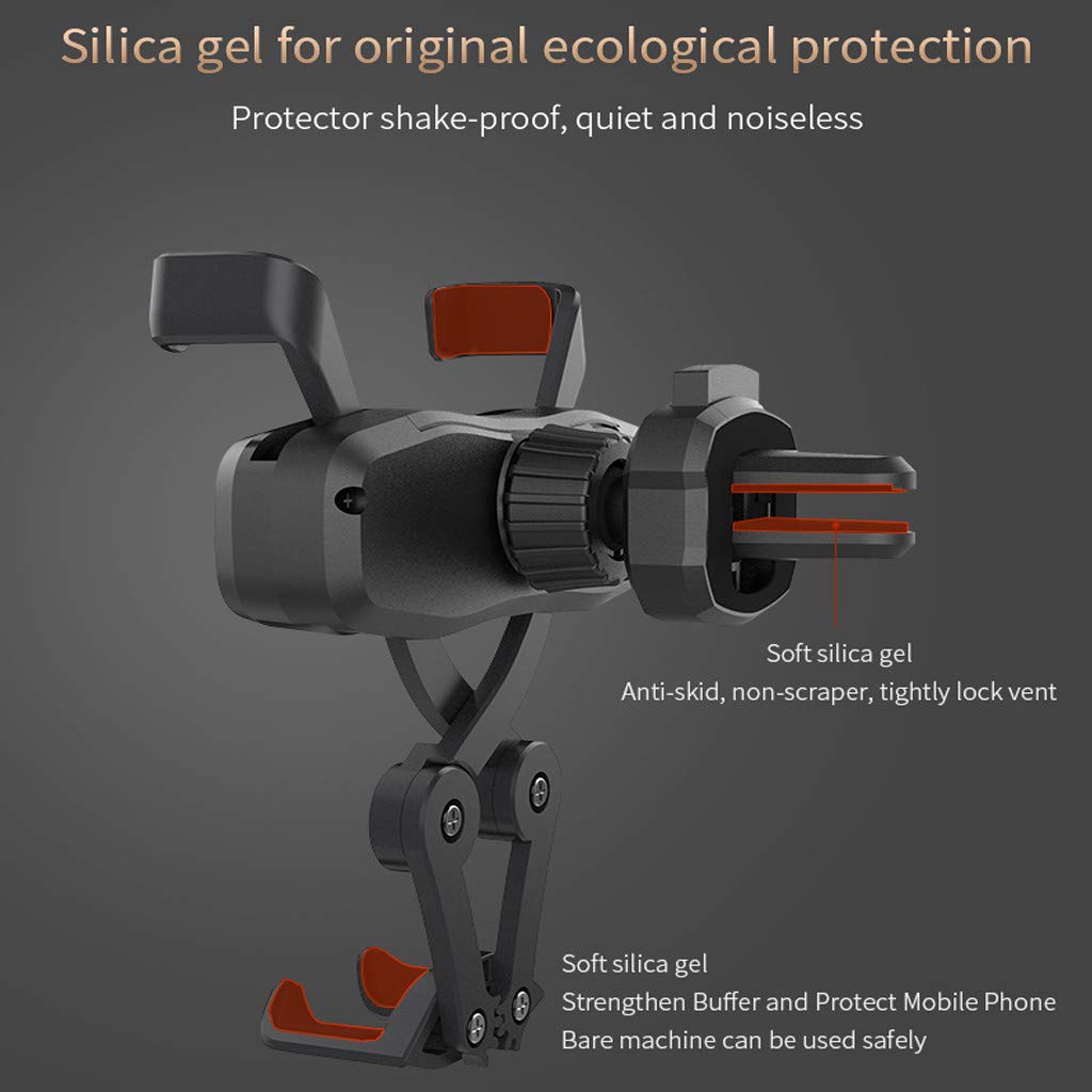 Gravity Induction Phone Bracket Holder Air Vent Automatically Clamping Stand Mount Car Phone Holder with Aromatherapy Stick