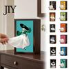 Cutie de șervețele Decor Acasă High-end Cutie din Lemn de Nuc, cu Design Artistic Fustă Balerină, Suport Premium Multifuncțional pentru Prosoape de Hârtie pentru Hol Dining