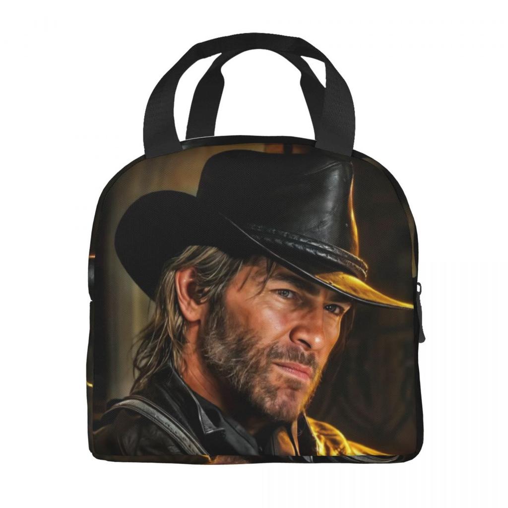 Arthur Morgan Thermal Insulated Lunch Bags for Picnic Portable Bento Box Thermal Cooler Lunch Boxes