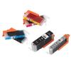 Ink Cartridge Printing Accessory Part for PIXMA MG5460 MG5560 MG5660 MG6360 MG6460 MG6660 6 Color BK BK C M Y GY