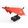 Airplane Rc Folding Paper Model Diy Motor Power Red Rc Plane Power Kids Boy Toy