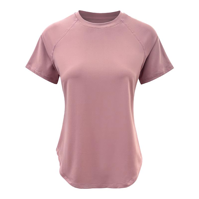 

Женская летняя футболка для йоги быстросохнущая свободного кроя с коротким рукавом XL