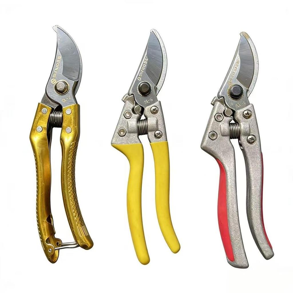 8-inch Labor-Saving Garden Shears for Pruning Trees, Flowers, and Bamboo.