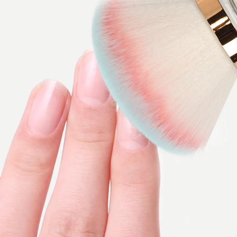 Herramienta para uñas, cepillo a prueba de polvo, cepillo a prueba de polvo, colorete en polvo, cepillo maquillaje