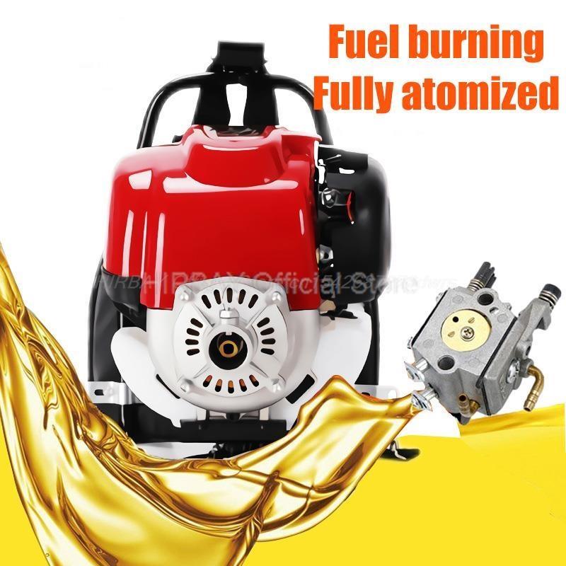 Lawn Mower Gasoline Grass Trimmer Four Stroke 140 Engine Backpack Weeder Grass Cutter Engine Parts Assembly Garden Tools