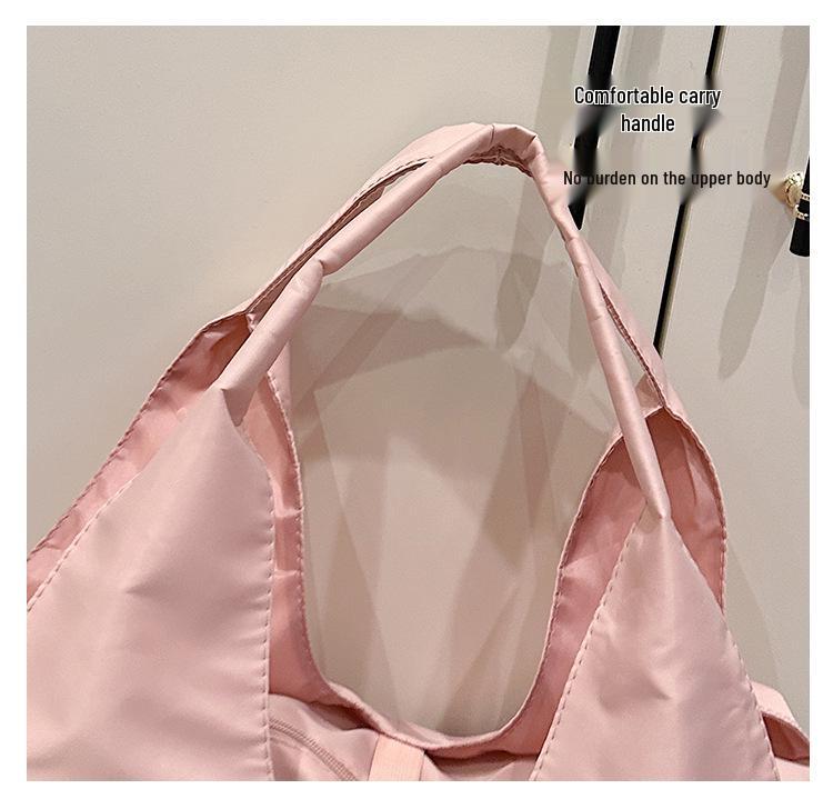 Large Capacity Travel Duffel Bag with Wet/Dry Separation for Yoga, Dance, and Fitness