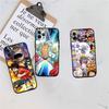 Anime One Piece Soft Shell Phone Case for Samsung Galaxy S20 S21 S22 Ultra FE + Plus A21S A22 A24 A25 A26 A30 A30S A31