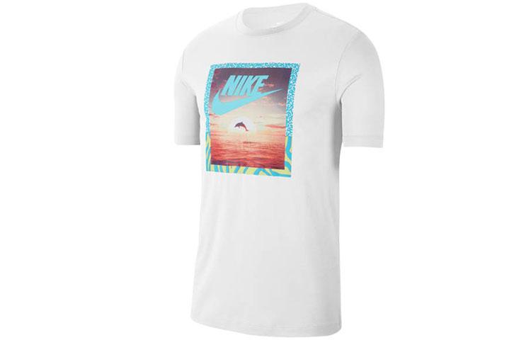 

Nike T Shirts Men s Crew Neck Moderate Straight Fit CT6591-100 S