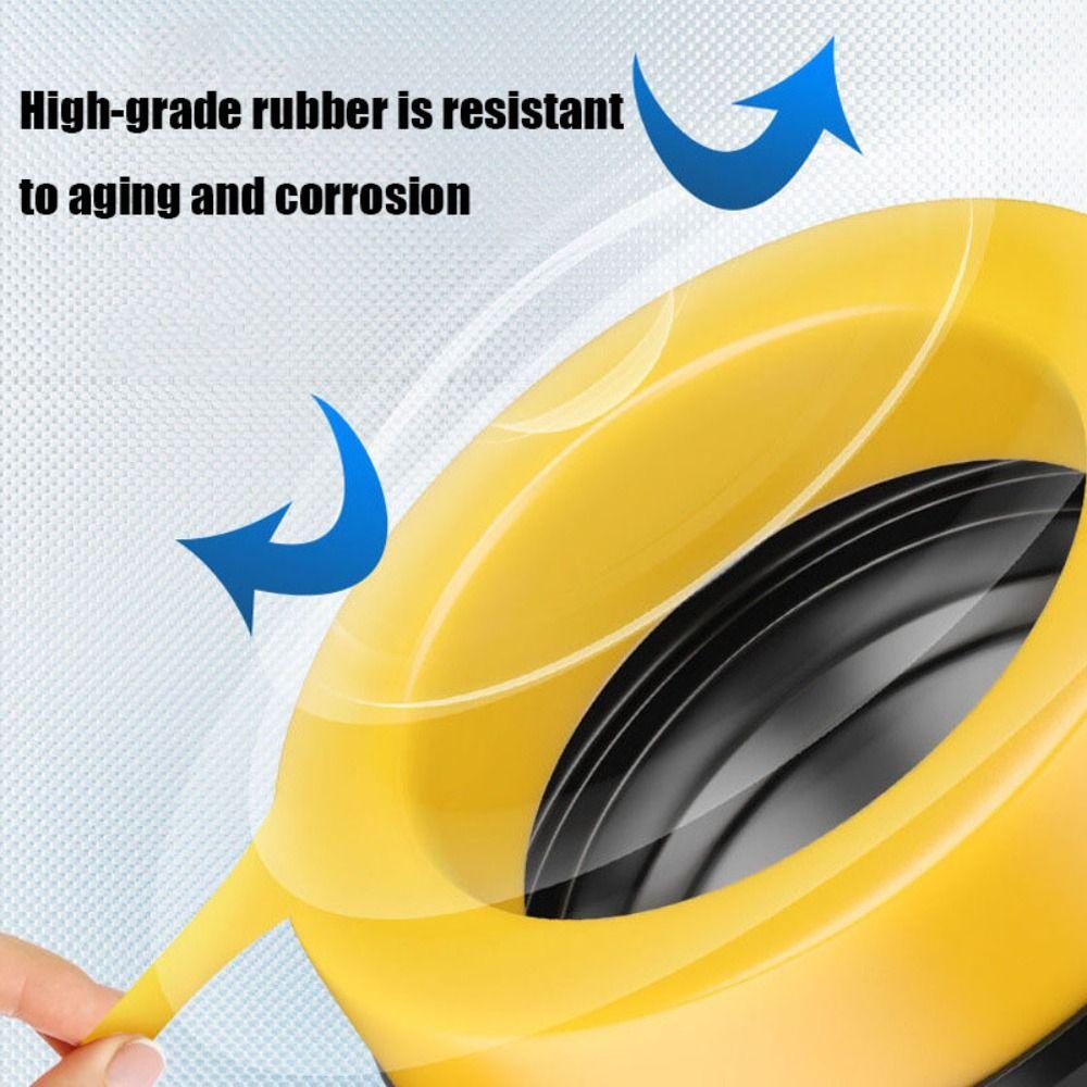 Strong Elasticity Toilet Flange Sealing Ring Silica Gel Leak-Proof Bathroom Accessories  School