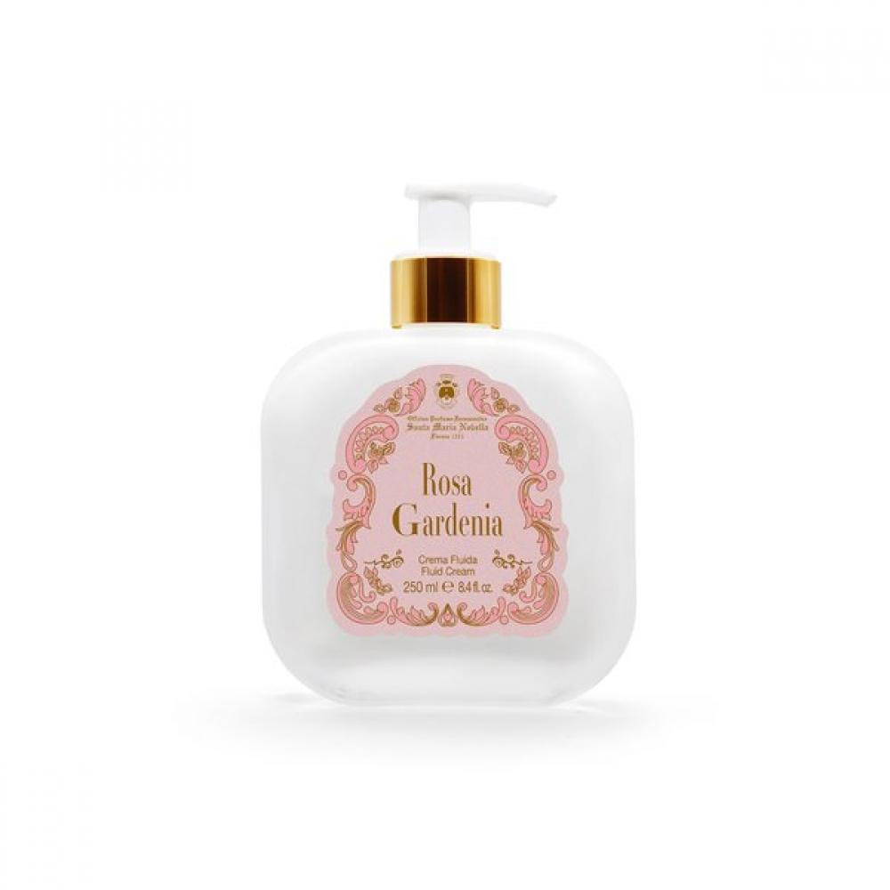 Santa Maria Novella Body Cream 250ml Crema Fluida Rosa Gardenia Single option