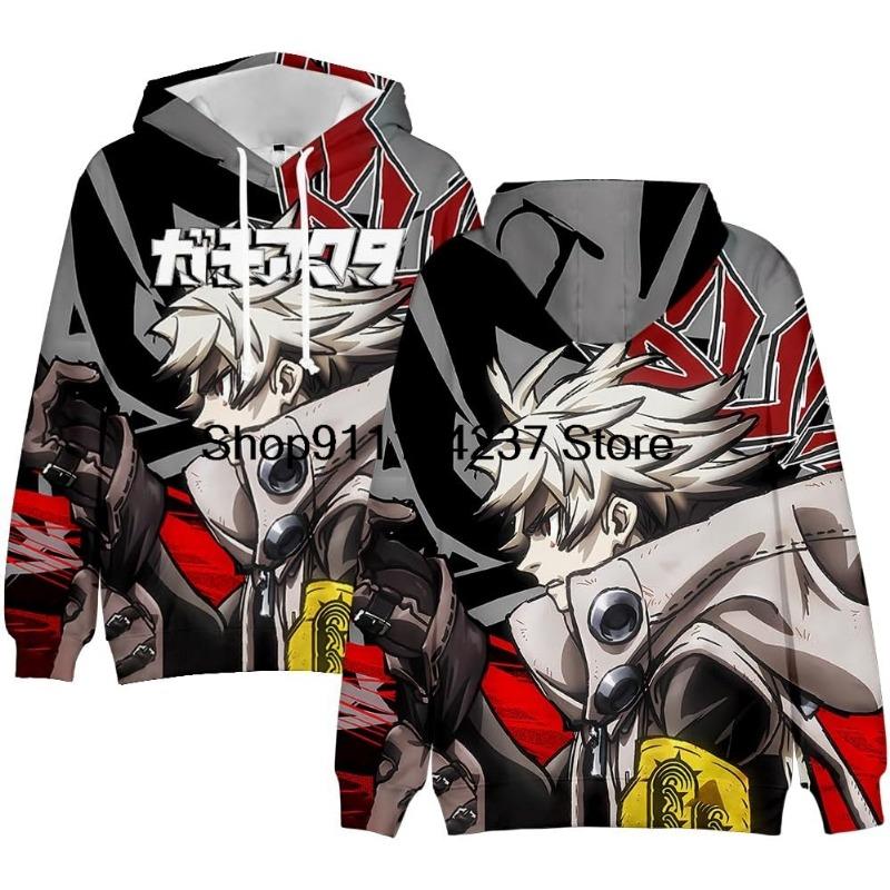 Gachiakuta Anime Hoodie 2025 New Manga Long Sleeve Streetwear Women Men Hooded Sweatshirt 3D Clothes