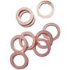 21-60mm IDxOD To  H- 1.0mm 1.5mm 2.0mm Thickness99.9% Copper Flat Washer For Boat Car High Temperature