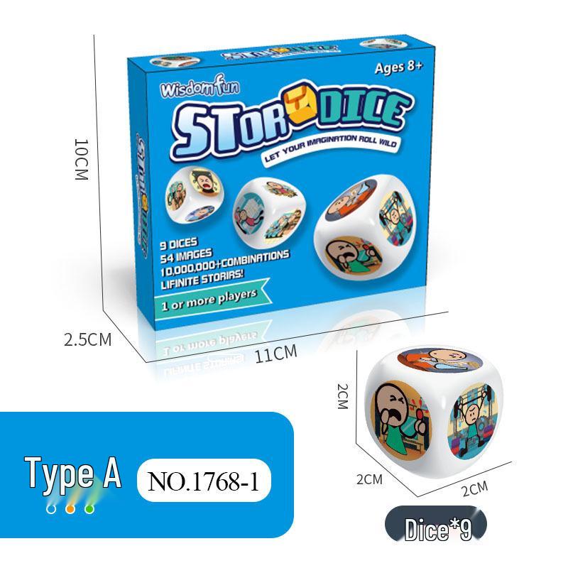 Story Dice: Educational Game To Boost Creativity and Logical Thinking for Kids