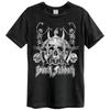 Amplified Unisex Adult Dancing Skulls Black Sabbath T-Shirt