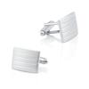 Plain Smooth Metal Cufflinks Men's French Shirt