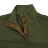 Men's Hoodless Sweatshirt Casual Relaxed Color Long Sleeve Stand Button Design For Comfortable And Winter