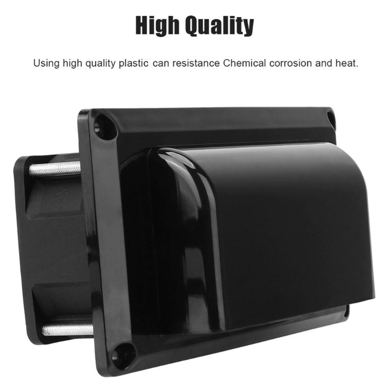 Trailer Boat Side Ventilation Fan 12V High Speed Airflows System With Anti UV ABS Material For Marine Bathroom Warehouse