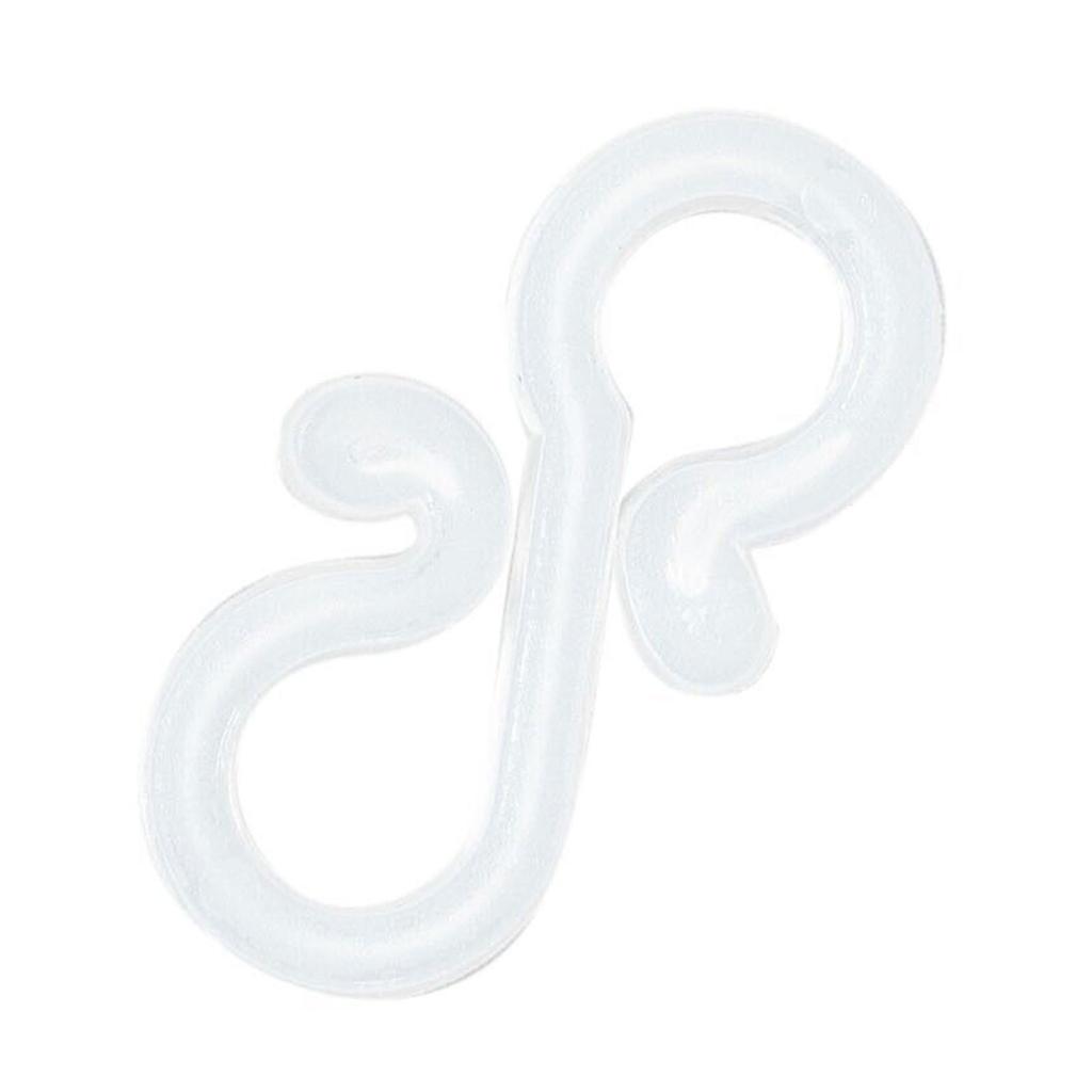 Pachet de 100 Cârlige Metalice Durabile pentru Agățat Lumini, Cleme pentru Lumini Șir Exterior, Clip pentru Lumini de Petrecere, Cârlig pentru Lumini de Crăciun