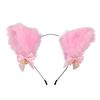 Cat Ears Bell Headband - Cosplay Catwoman Hair Accessory for Christmas & Halloween