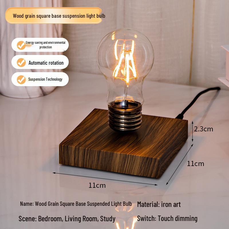 

Magnetic Levitation Light Bulb: Creative Home & Office Decor, Ideal Gift with Free Shipping