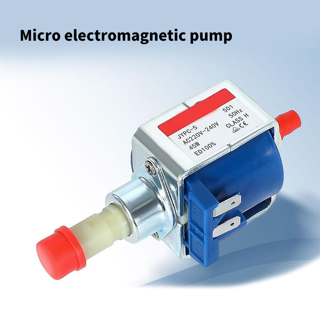 Efficient Solenoid Pump Easy Installation Water Pump Coffee Machine Part for Coffee Machine and Hot Iron Cleaning