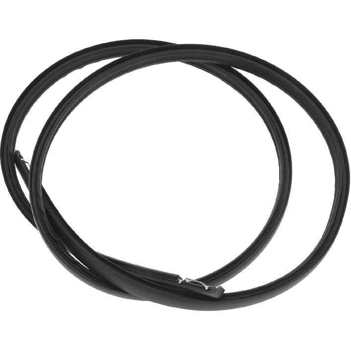 Motoforti Roof Sealing Strip, Weatherstrip Roof Trim Sunroof Seal, for Honda Fit Jazz 2007-2008, Rubber, Left Side, No.74316SAA003, Black, 1 Pc