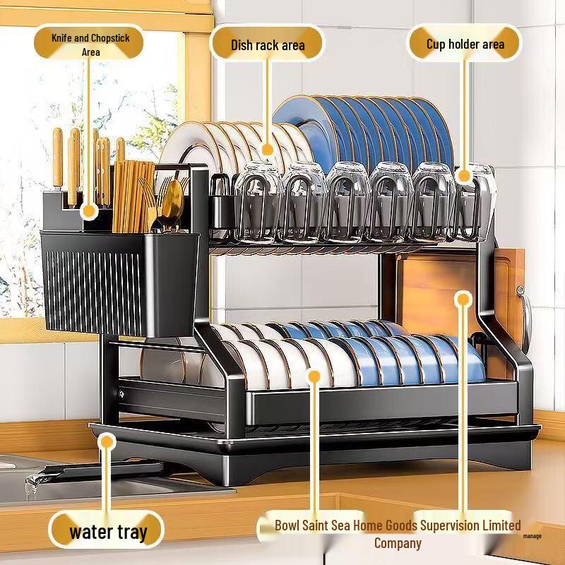 YouShu Drawer Dish Drying Rack Set