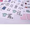 Kindergarten Clothing & Storage Labels - Waterproof Classification Stickers for Cabinets and Bags