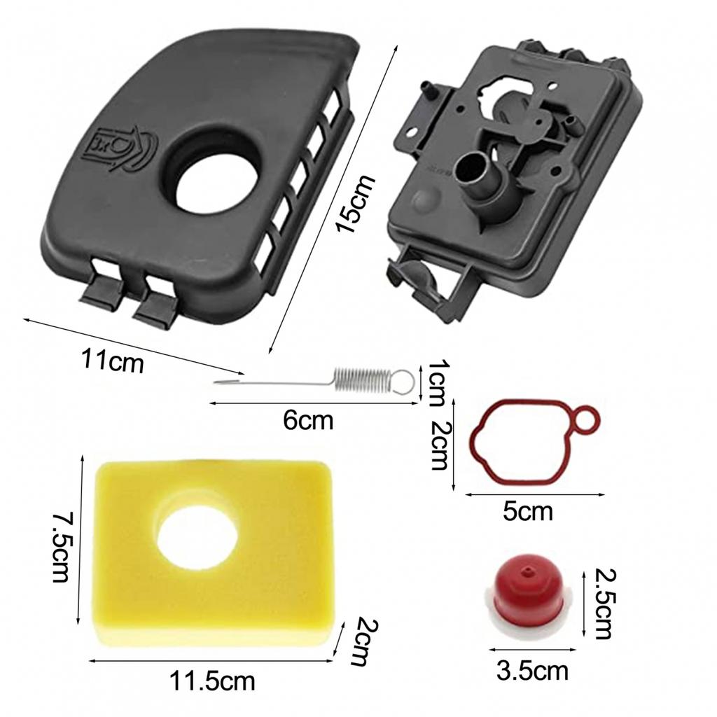 Sada vzduchového filtru pro motory BS 300E 450E 500E 08P602 09P602 série sekaček na trávu