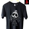 Men's and Women's T-shirts Ghostface Scream Horror Movie Retro Tee | Unisex Heavy Cotton