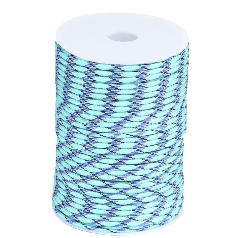 Paracord Exterior 100m 7 Miezuri 4mm: Ideal pentru Pasionații Militari și Brățări de Supraviețuire