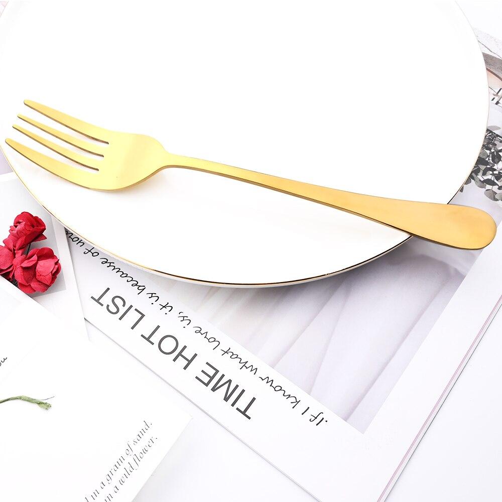 Mirror Kitchen Dinnerware Dinner Public Fork Restaurant Stainless Steel Distributing Fork Buffet Serving Fork Accessories Tools