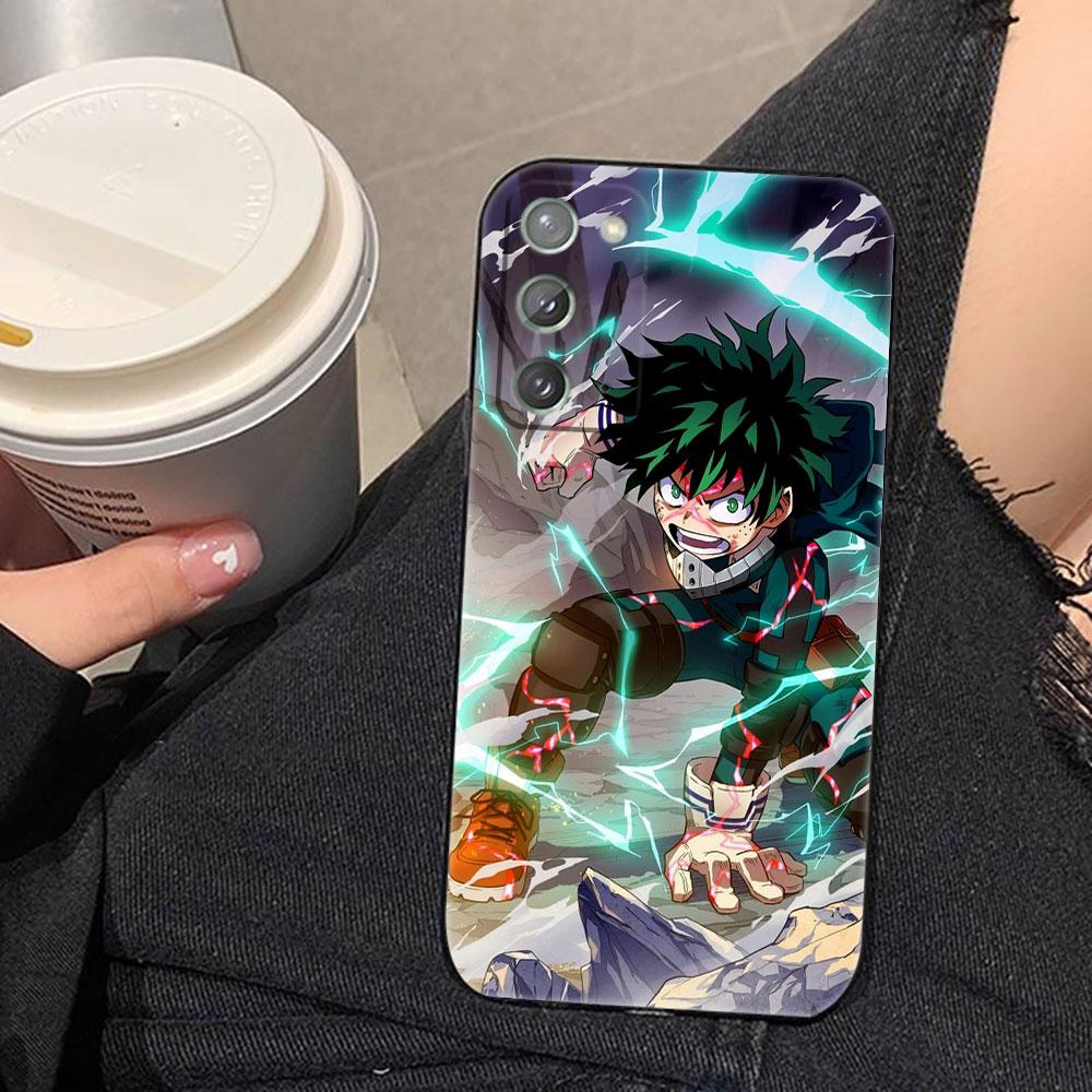 

Cartoon My Hero Academy Phone Case For Samsung NOTE 20 10 M23 M53 A80 A70 A50 A30 A24 A13 A12 A07 A06 A05S A04 A03S A03 Cover Samsung A02(M02)