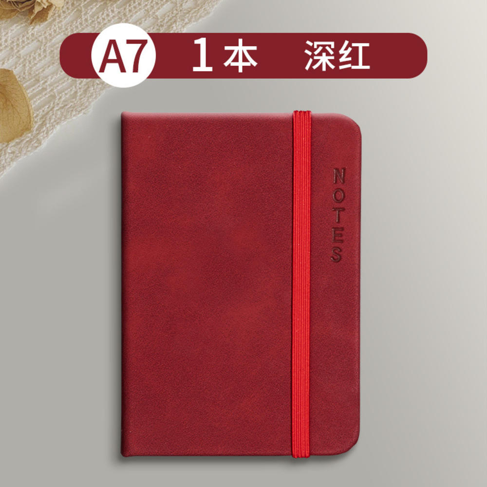 A7 Mini Notebook Portable Pocket Notepad Memo Diary Planner Agenda Organizer 365 Days Notebook Journals Office School Stationery