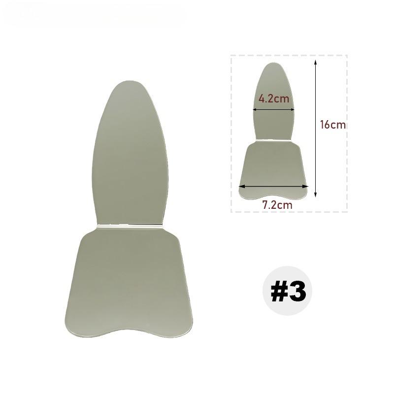 1 Stück Dental Intraoral Edelstahl Reflektor Verdickt Kieferorthopädische Fotografie Doppelseitiger Spiegel Hochtemperaturresistent