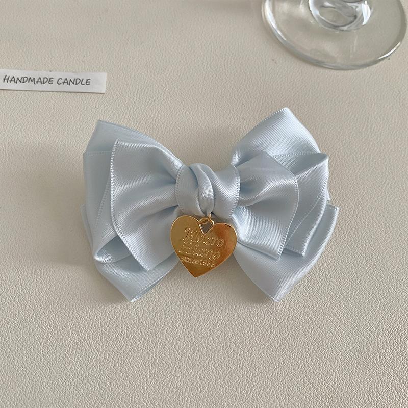 

Sweet Ballet Style Blue Bow Hair Clip Hair Accessory синий