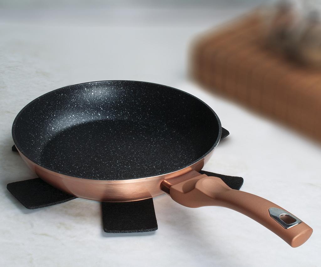 Granite Frying Pan 30cm BERLINGER HAUS ROSE GOLD BH-1511