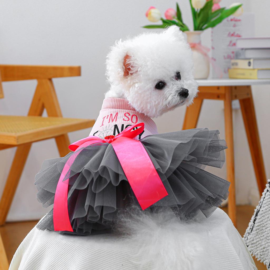 Pet's Cute Dresses Puppy Girl Dog Costumes Doggie Cat Apparel Lace Pet Wedding Skirt Summer Princess Cat Tutu Cute Elf Puppy