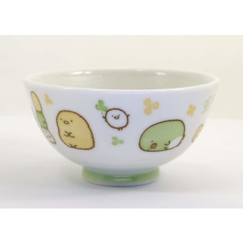 Asahi Koyo Sumikko Gurashi Rice Bowl, White, Diameter 11.2cm x Height 5.9cm, Rice Resistant, Dishwasher and Microwave Safe, Made in Japan