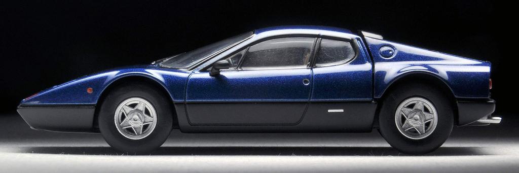 Tomica Limited Vintage Neo Ferrari 365 GT4 BB Finished Model 1/64 TLV-NEO Blue/Black