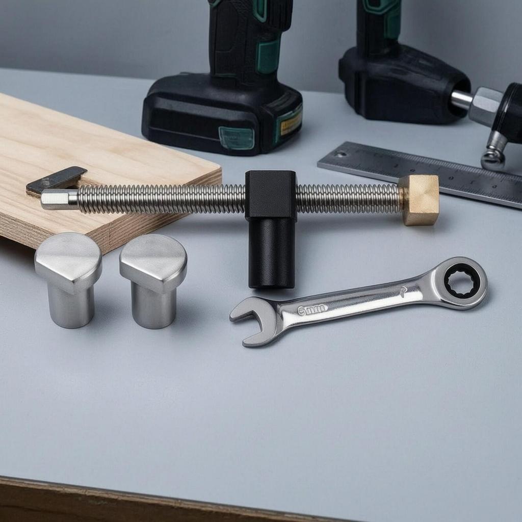 Tischklemme mit Ratsche, langlebig, für Werkbank