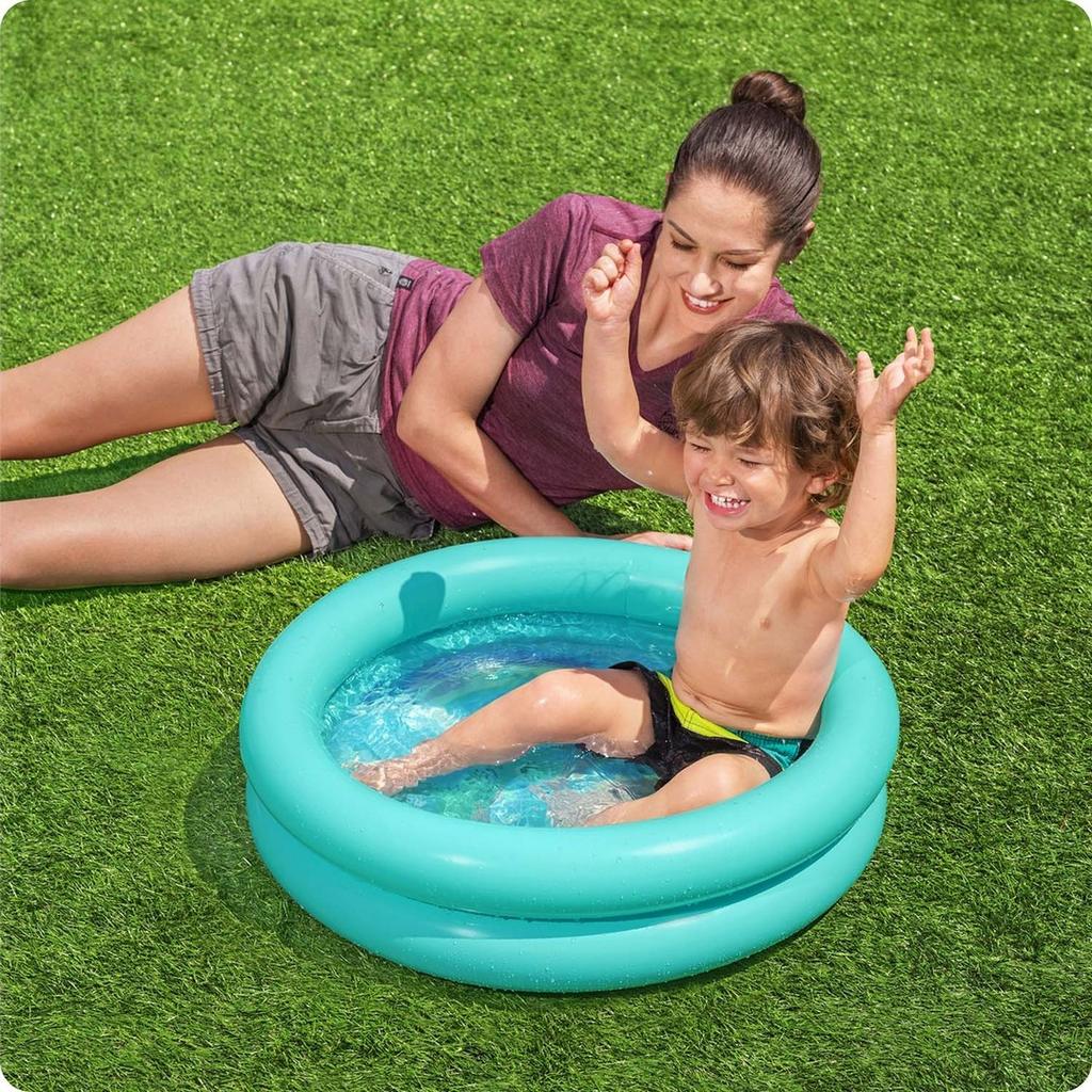 Inflatable Pool 61 X 15 Cm Bestway 51061 - Turquoise