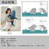 Realistic Shark Plush Toy, Fluffy Body Pillow Cushion, Cute Gift (80cm), Suitable for Ages 6+