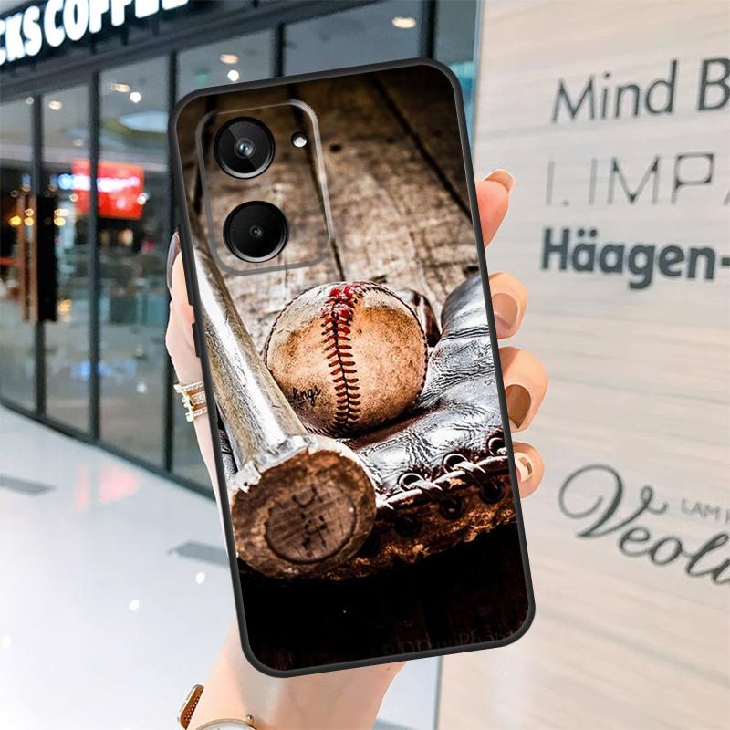 

Baseball Case For Realme 15 Pro 14 13 11 12 Pro Plus GT7 GT6 C55 C51 C53 C35 C33 C61 C65 C67 C71 C75 Realme C33
