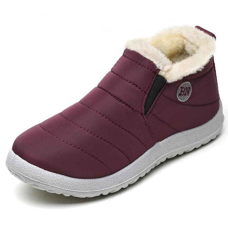 Women Shoes Winter Shoes For Women Fur Flats Lightweight Winter Sneakers Women Slip On Loafers Elegant Flat Shoes Women