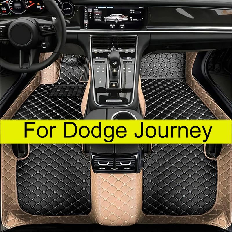 Car Floor Mats For Dodge Journey 2009 2010 2011 2012 2013 2014 2015 2016 2017 2018  Auto Foot Pads Interior Accessories