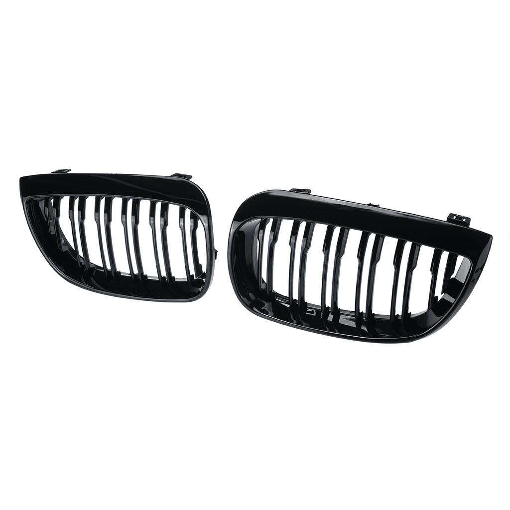 Paar Auto Front Nieren Kühlergrill Für BMW E81 E87 2004-2007 M SPORT Pre-facelift Racing Grills Gitter Auto ABS Grill Zubehör