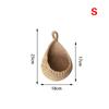 1PC Natural Rope Kitchen Hand Woven Storage Basket Home Wall Hanging Basket Vegetable Storage Baskets Potato Flower Fruit