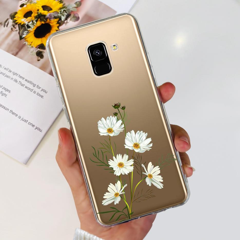 For Samsung Galaxy A8 2018 Case SM-A530F New Fashion Painted Cover Soft Silicone Phone Case For Samsung A8 Plus A8+ A730F Bumper