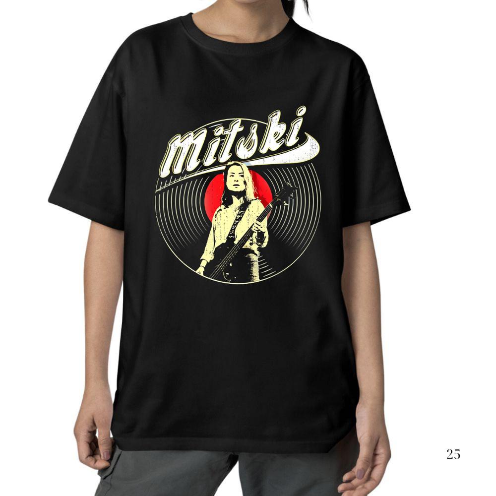 Mitski Love Album T-Shirt Charcoal Indie Singer Graphic Tee Unisex S-5XL Unisex T-Shirt XL
